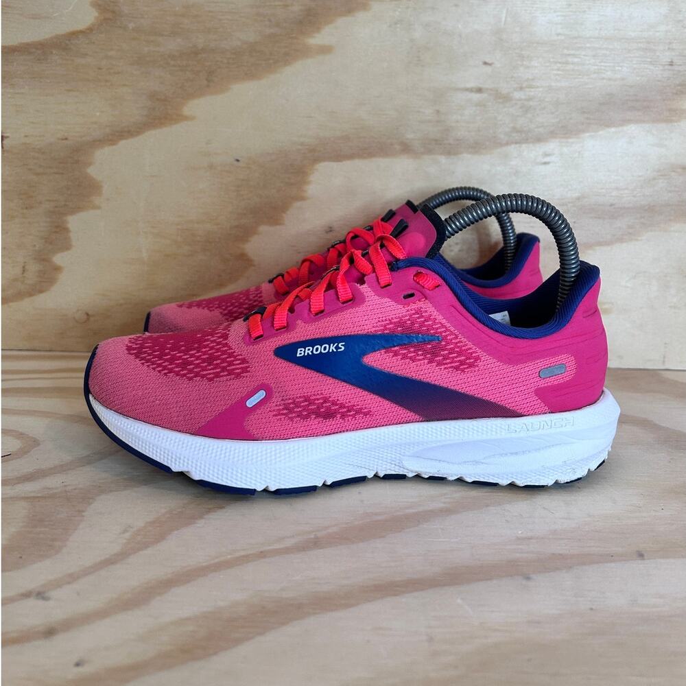 Brooks - Launch 9 - Running Shoes - Pink - Women's - 6.5(B) - 1203731B604 - Picture 3 of 9